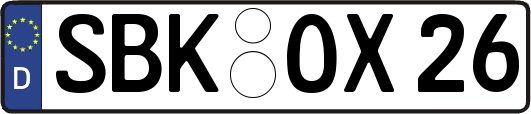 SBK-OX26