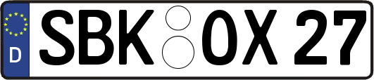 SBK-OX27
