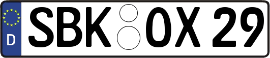 SBK-OX29