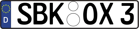 SBK-OX3