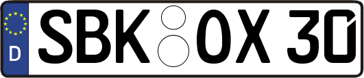 SBK-OX30