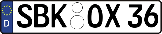 SBK-OX36
