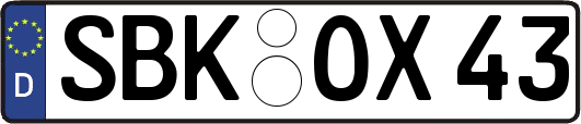 SBK-OX43