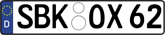 SBK-OX62