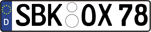 SBK-OX78