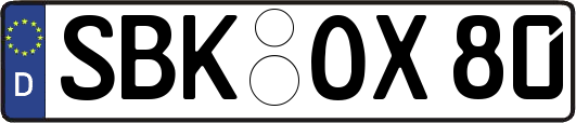 SBK-OX80