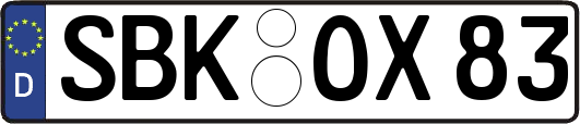 SBK-OX83