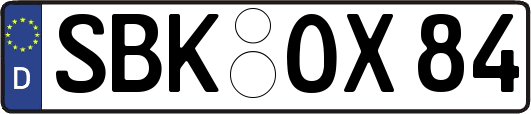 SBK-OX84