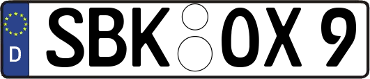 SBK-OX9