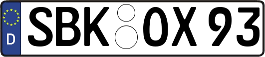 SBK-OX93