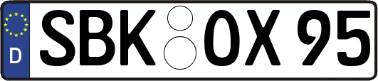 SBK-OX95