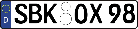 SBK-OX98