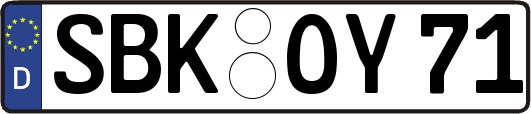 SBK-OY71