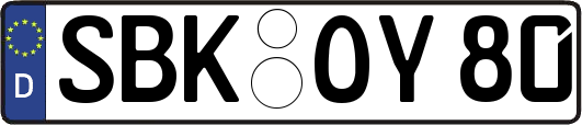 SBK-OY80