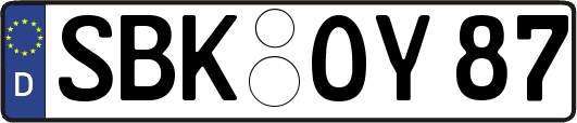 SBK-OY87