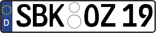 SBK-OZ19