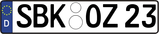 SBK-OZ23