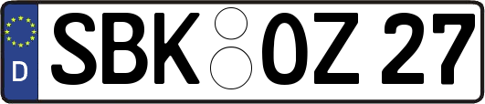 SBK-OZ27