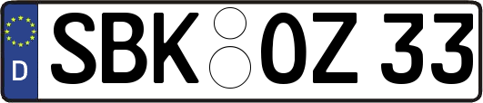 SBK-OZ33