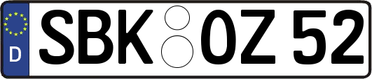 SBK-OZ52