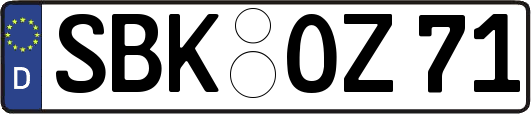 SBK-OZ71