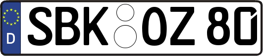 SBK-OZ80