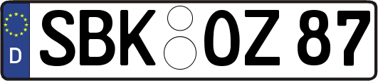 SBK-OZ87