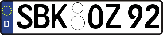SBK-OZ92