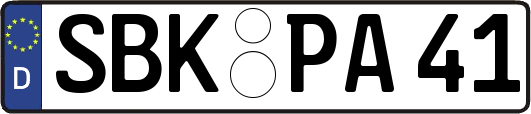 SBK-PA41