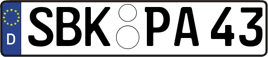 SBK-PA43