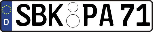 SBK-PA71