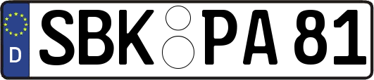 SBK-PA81