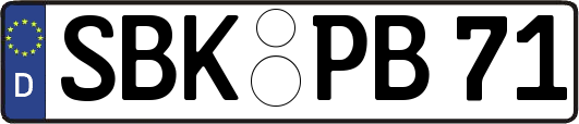 SBK-PB71
