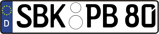 SBK-PB80