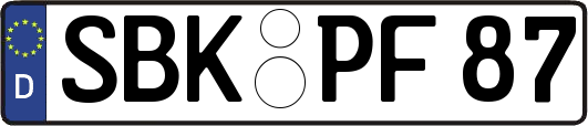 SBK-PF87