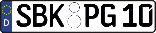 SBK-PG10