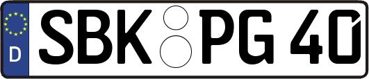 SBK-PG40