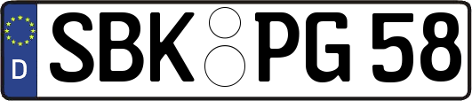 SBK-PG58
