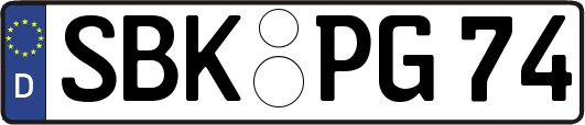 SBK-PG74
