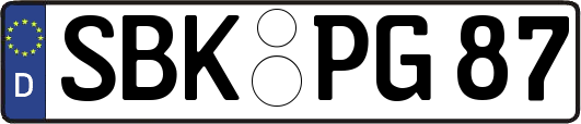 SBK-PG87
