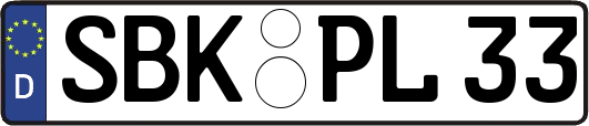 SBK-PL33