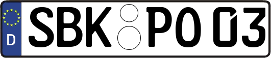 SBK-PO03