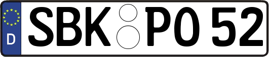 SBK-PO52