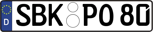 SBK-PO80