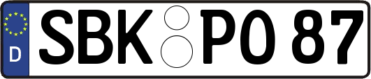 SBK-PO87