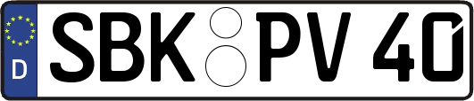 SBK-PV40