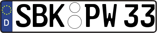 SBK-PW33