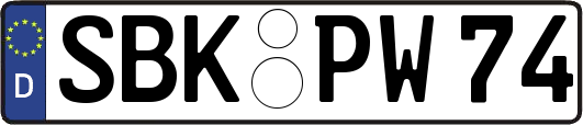 SBK-PW74