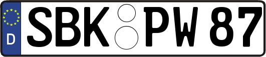 SBK-PW87