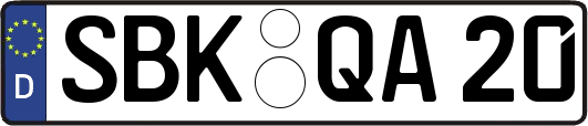 SBK-QA20